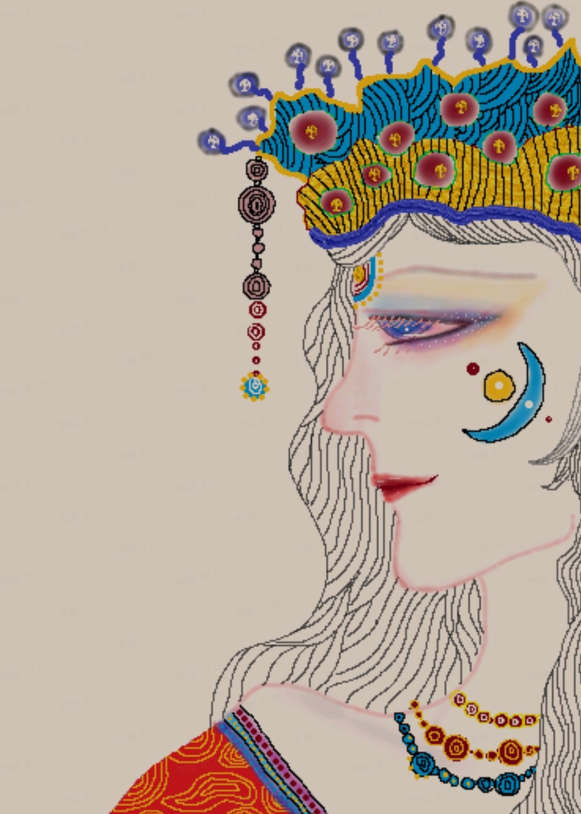 巴洛克（图ZMzE0NDg2NTAw） - 艺术插画 - 站酷设计师青御原创素材 - 站酷ZCOOL