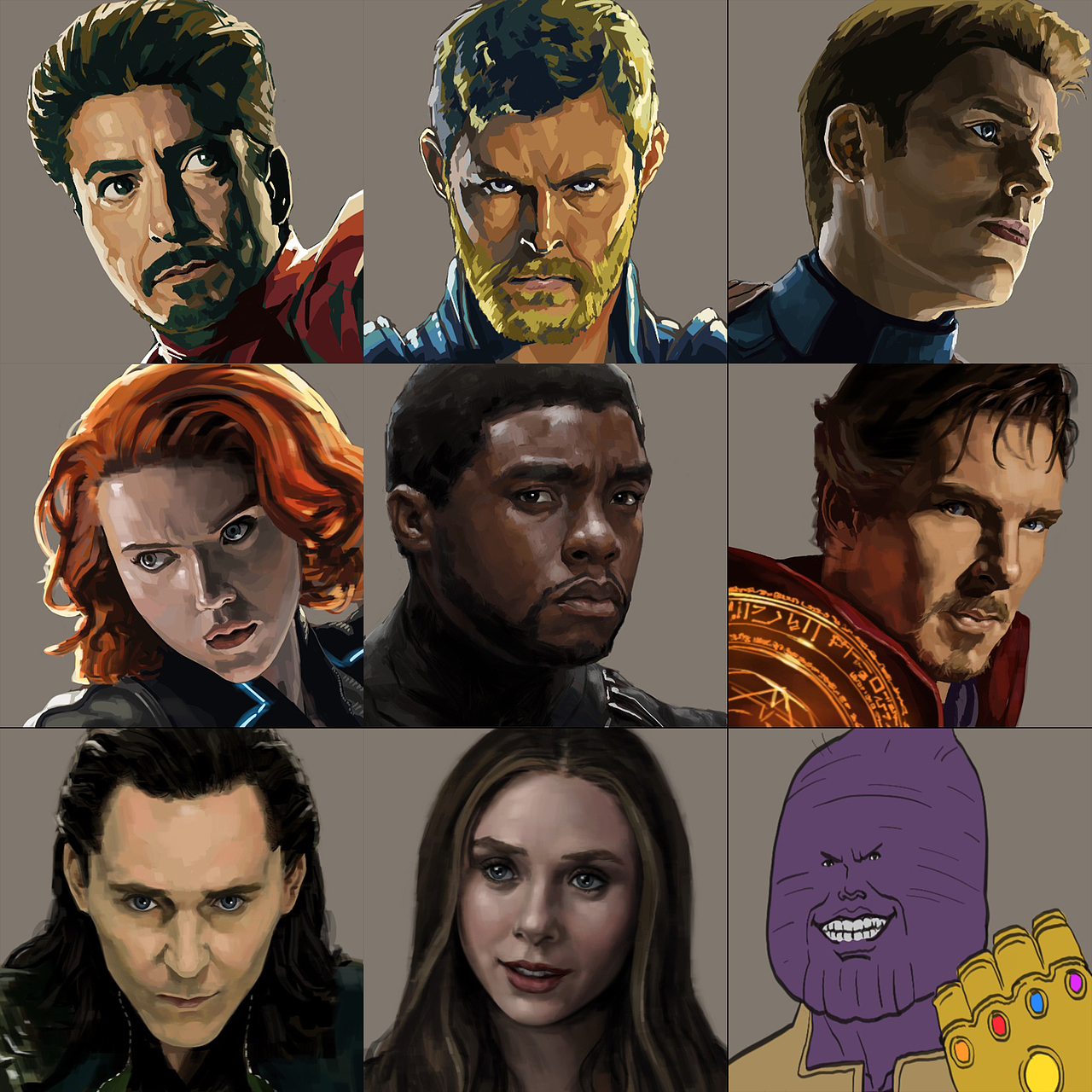 漫威速写练习（图ZMTI3NTIzNjEy） - 创作习作 - 站酷设计师水木先生原创素材 - 站酷ZCOOL