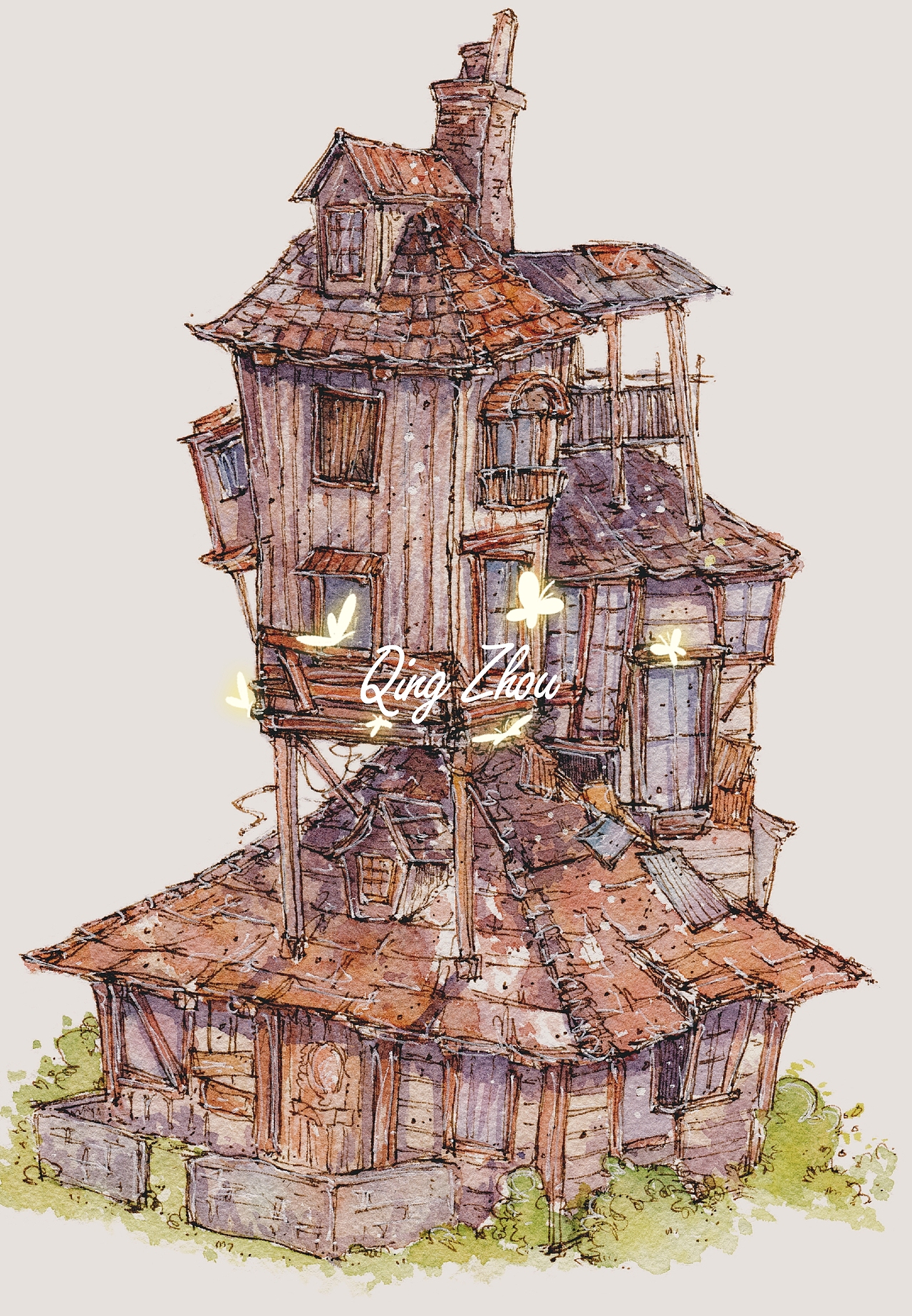 The Burrow（图ZMTIyMzYxOTUy） - 创作习作 - 站酷设计师清粥子原创素材 - 站酷ZCOOL
