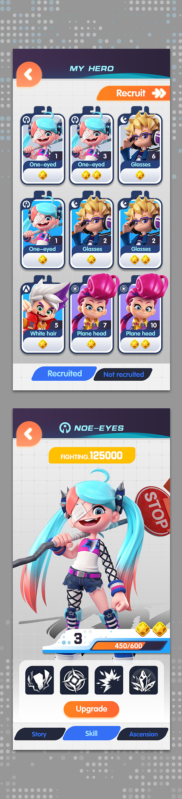 洗脑练习（图ZMjE1MjI1MDcy） - 游戏UI - 站酷设计师遇到一头大胖子原创素材 - 站酷ZCOOL