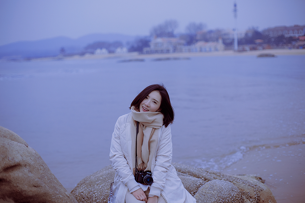 【来听海浪的声音】（图ZMTA0MzQyNDc2） - 人像摄影 - 站酷设计师参与失眠原创素材 - 站酷ZCOOL