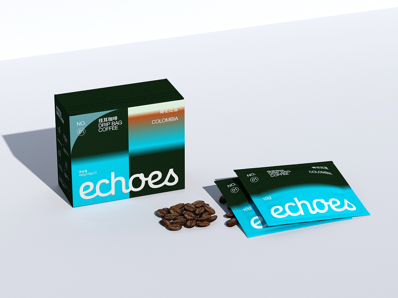 ECHOES 回声咖啡 | 品牌包装设计(图ZMzE1MDE2Mzg0) - 包装 - 站酷设计师ROUND_3原创素材 - 站酷ZCOOL