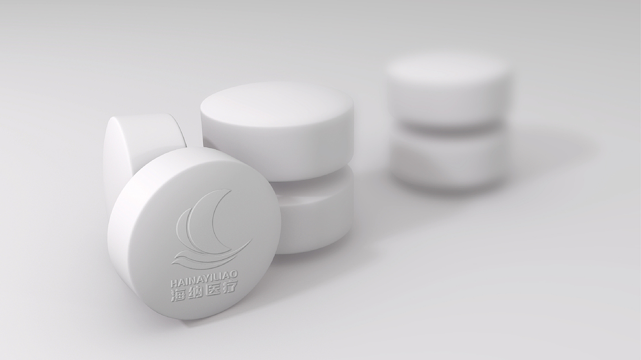 海纳医药logo设计