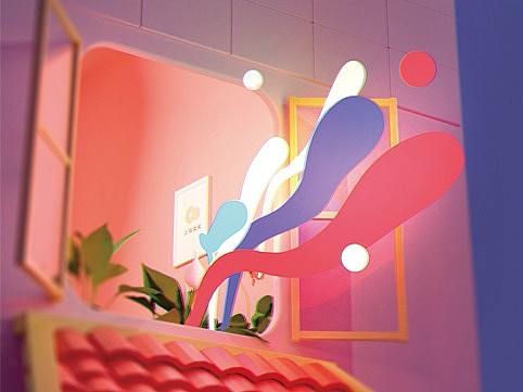 节日插画设计