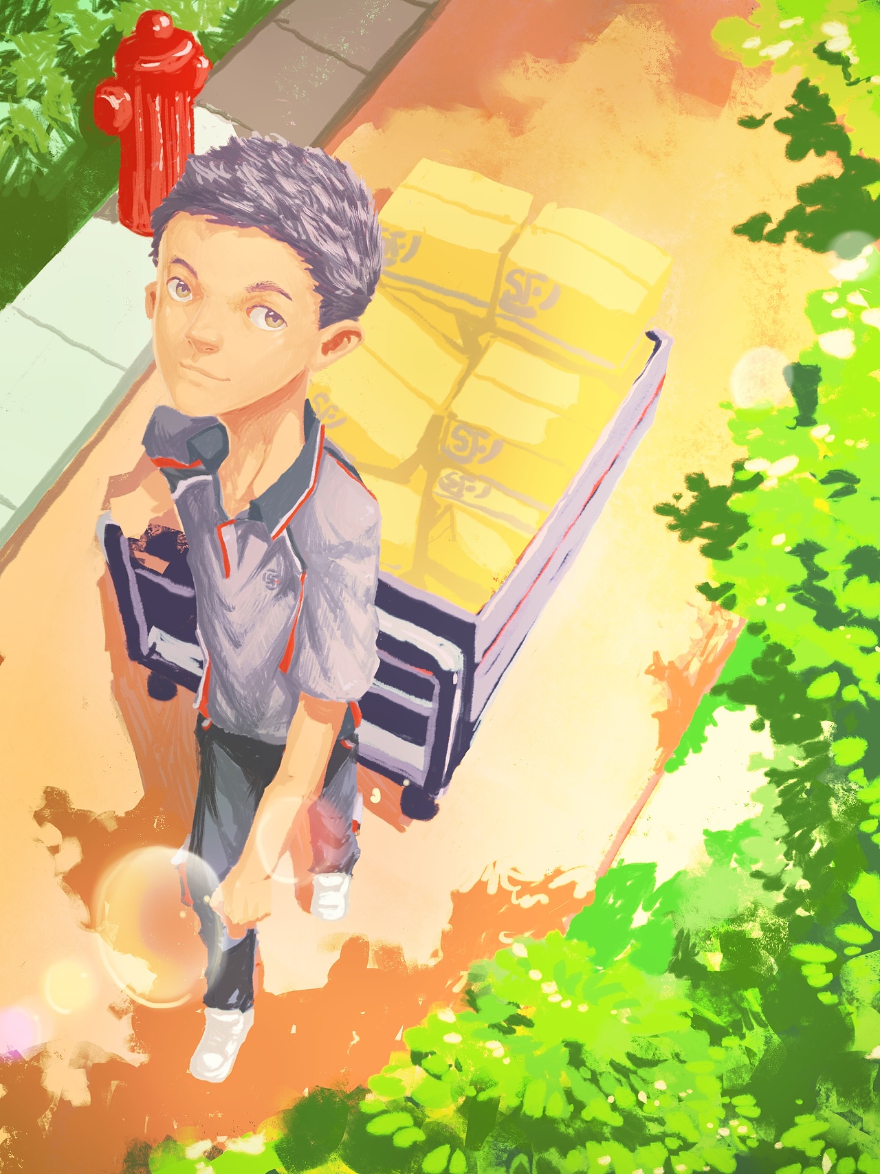 關(guān)于順豐的二三事（圖ZMTQ5MDAwNjQ4） - 創(chuàng)作習(xí)作 - 站酷設(shè)計(jì)師宇宙人實(shí)驗(yàn)體二子原創(chuàng)素材 - 站酷ZCOOL