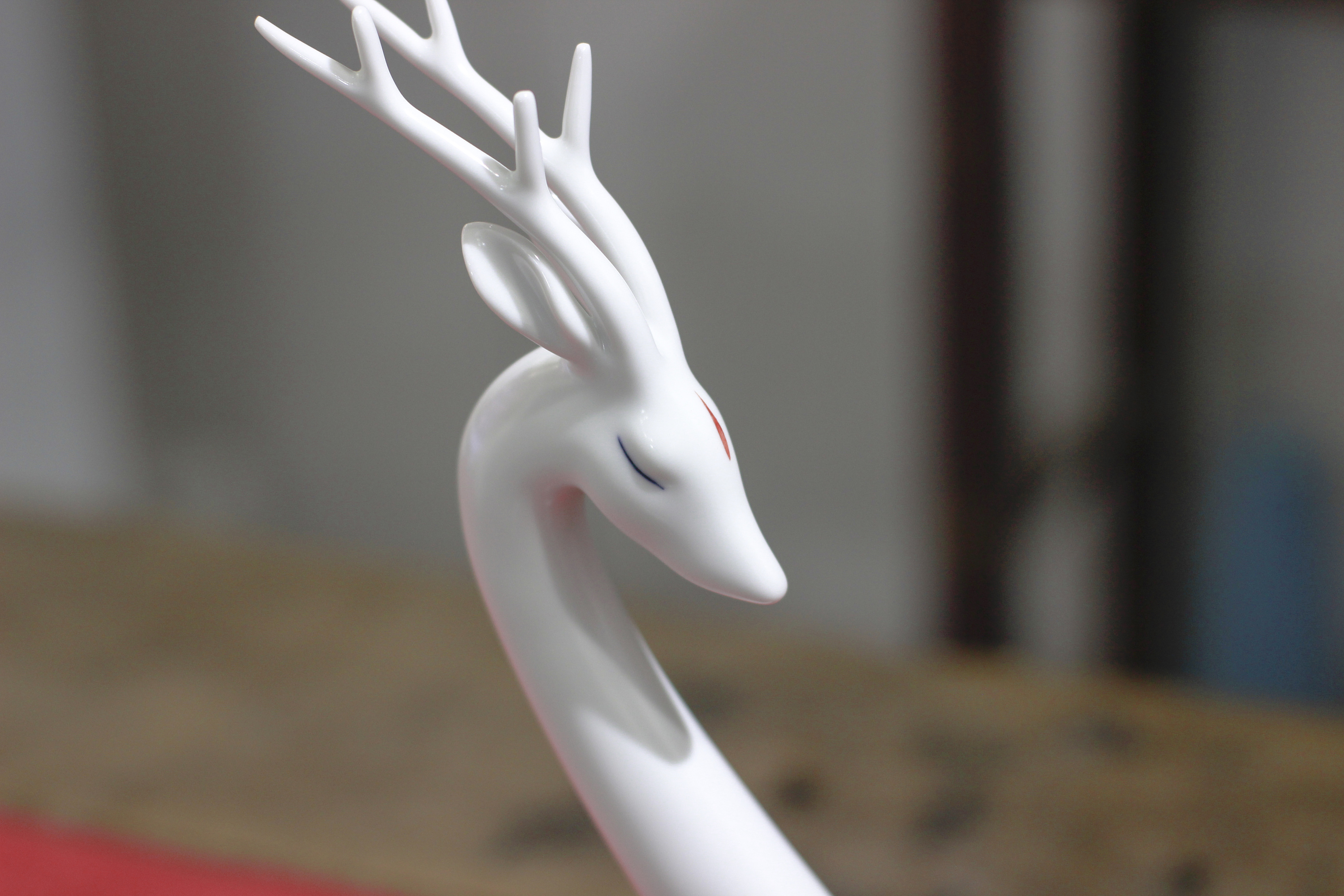 《一鹿相随》陶瓷摆件伴手礼设计