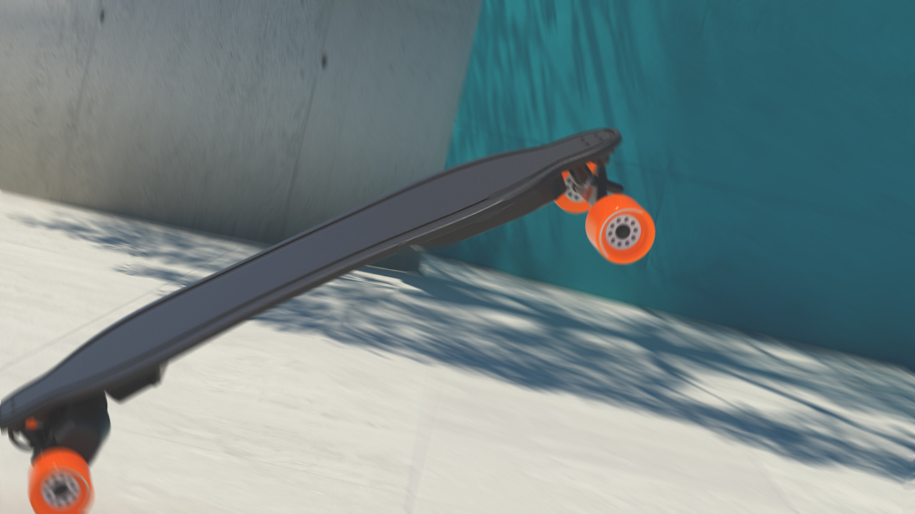 boosted mini滑板广告动画