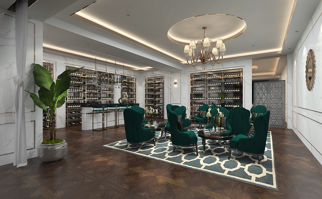 私人会所设计（图ZMjA4ODg4ODQw） - 家装设计 - 站酷设计师kyo君原创素材 - 站酷ZCOOL