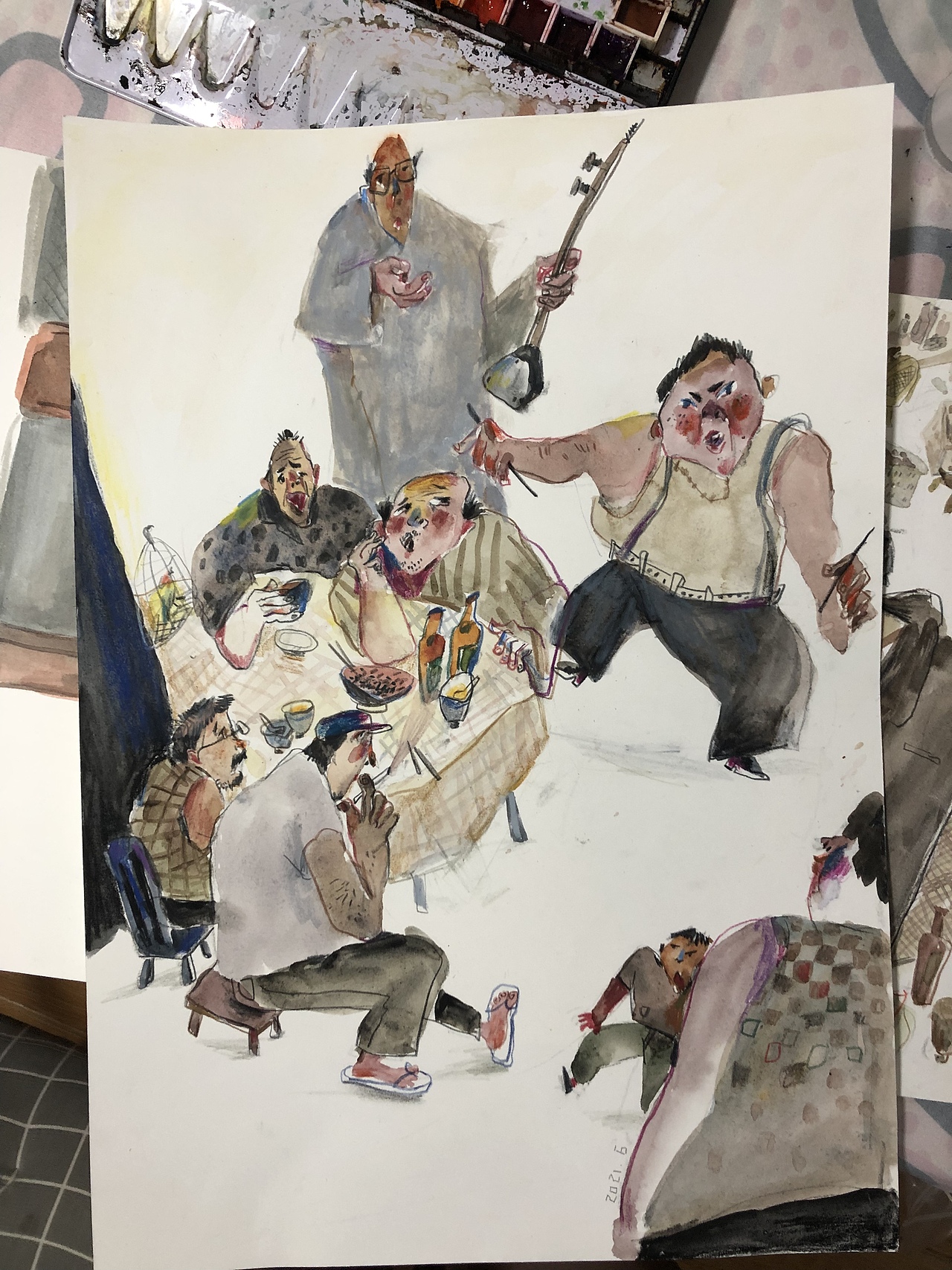 手绘（图ZMjcxMTE1NTE2） - 儿童插画 - 站酷设计师大眼睛小哥原创素材 - 站酷ZCOOL