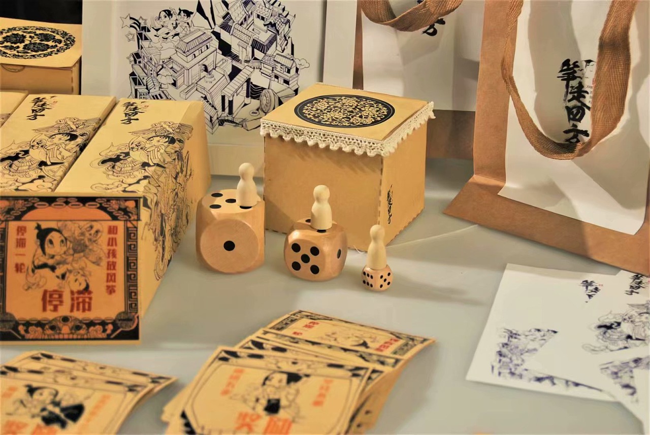 对传统手工艺品的创新实践—"筝"走四方桌游卡牌设计