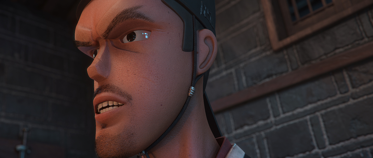 相忘于江湖 毕设渲染图