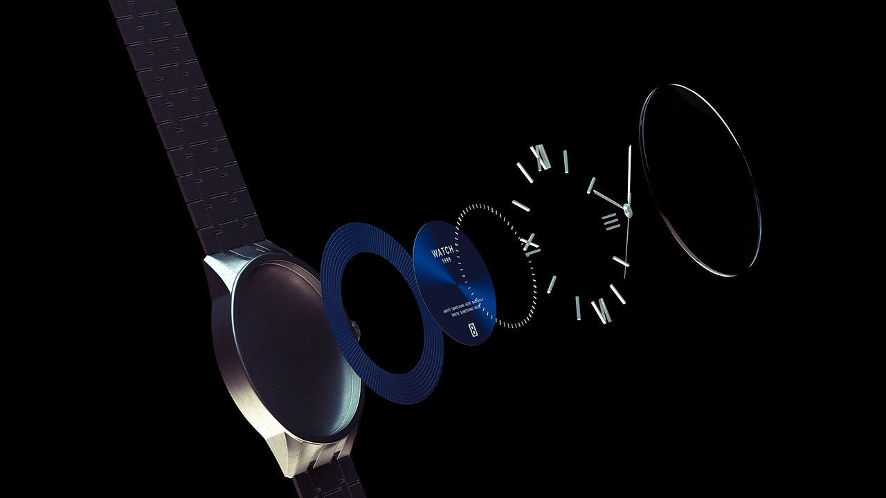 【C4D】手表广告