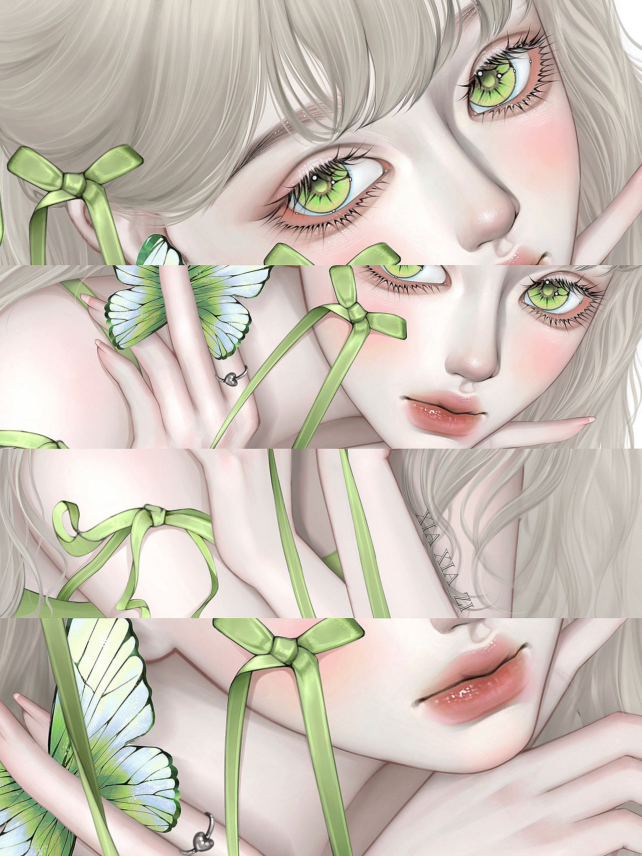 画的一些绿色（图ZMzYxMjk5MDY4） - 创作习作 - 站酷设计师虾虾_zi原创素材 - 站酷ZCOOL