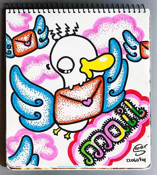 就是喜欢笔写在纸面的感觉,我的字不好看,后悔小时候没好好练字,但阅读手写文字,如今是一种奢侈的感动。每天都会写日记,看着自己的日子,配着自己别扭的字体,被记录在纸上,就是一种幸福。