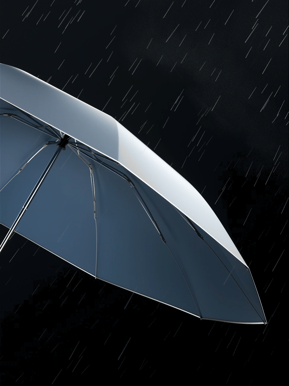 雨伞、防晒伞产品动画渲染 主图视频