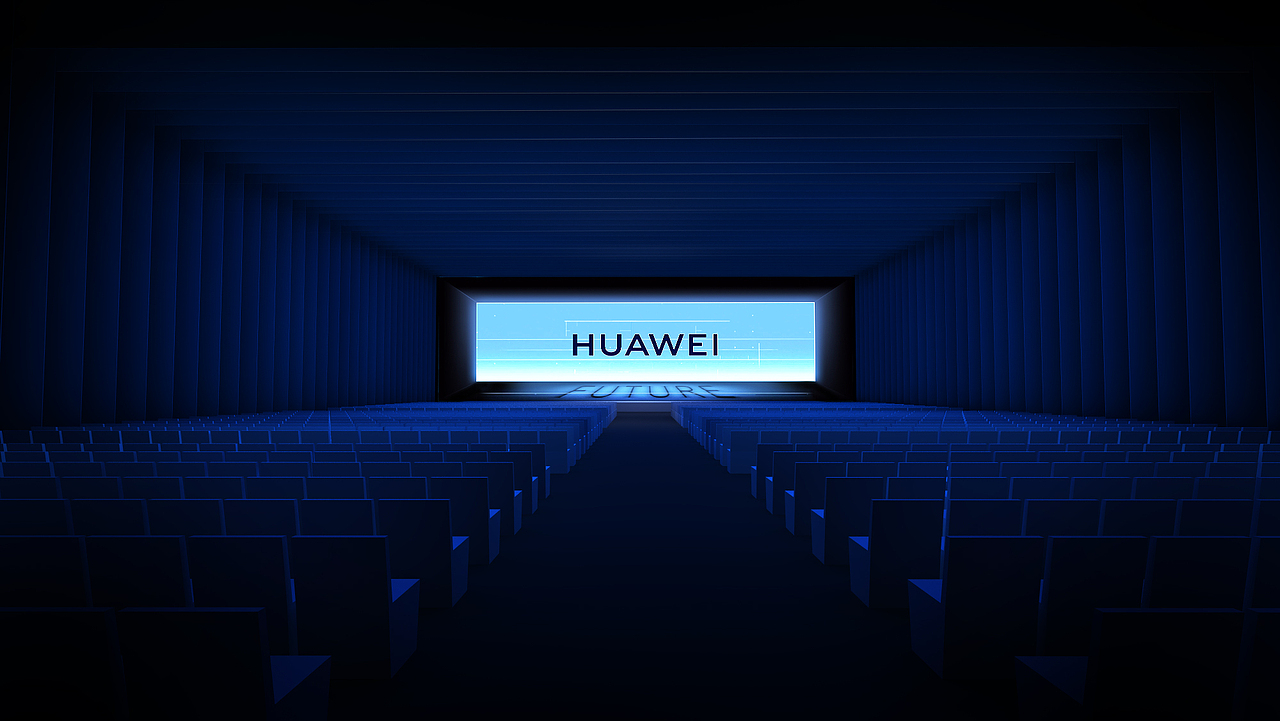 华为平板 舞美展区