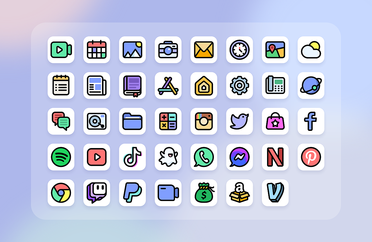 设计整理：200+图标整理