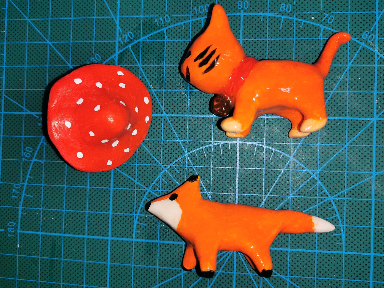 石塑粘土小动物two