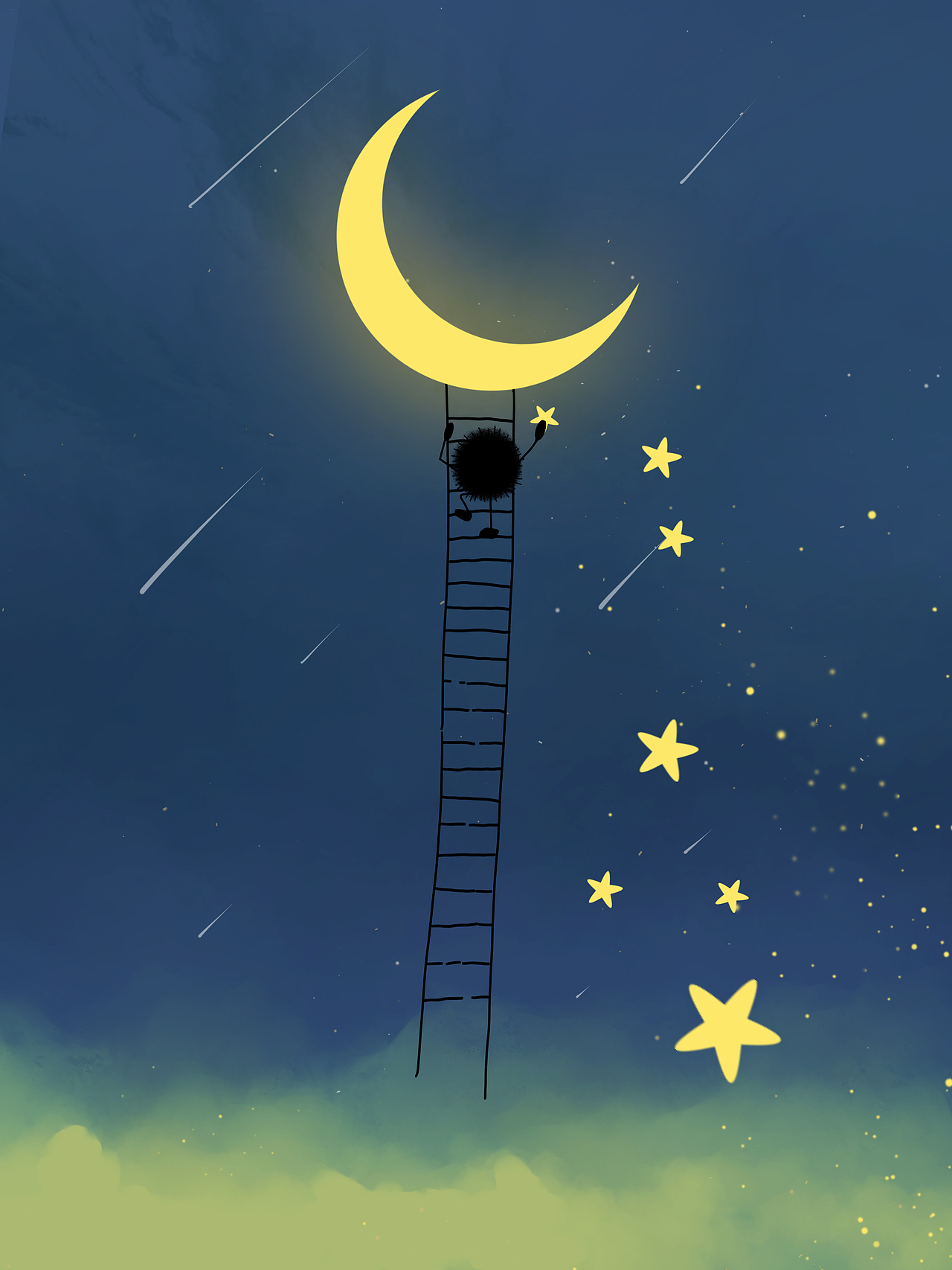 《宇宙迷途》系列插画（图ZMjU0Njc3MzQ4） - 商业插画 - 站酷设计师芪栱子原创素材 - 站酷ZCOOL