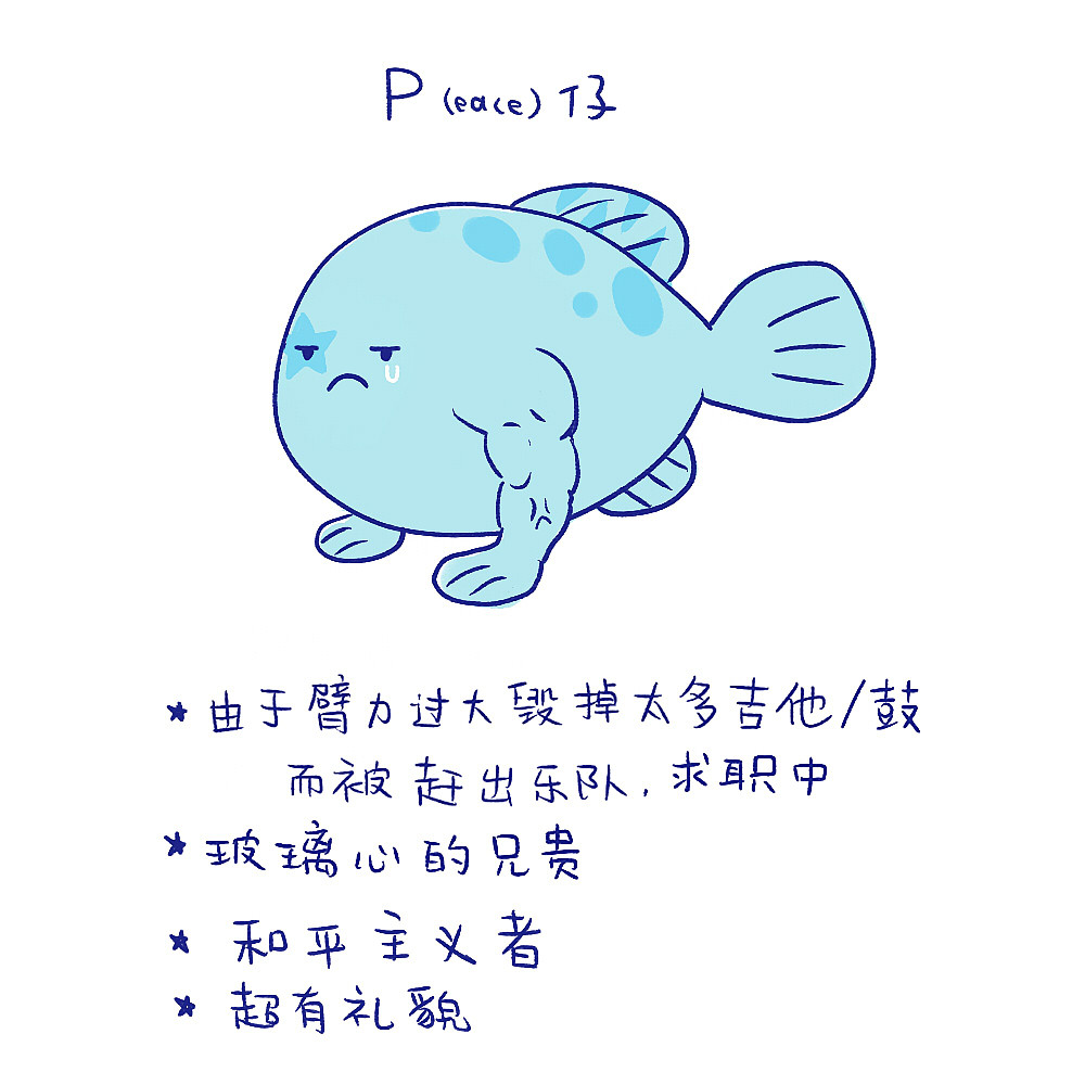 鱼仔系列小漫画