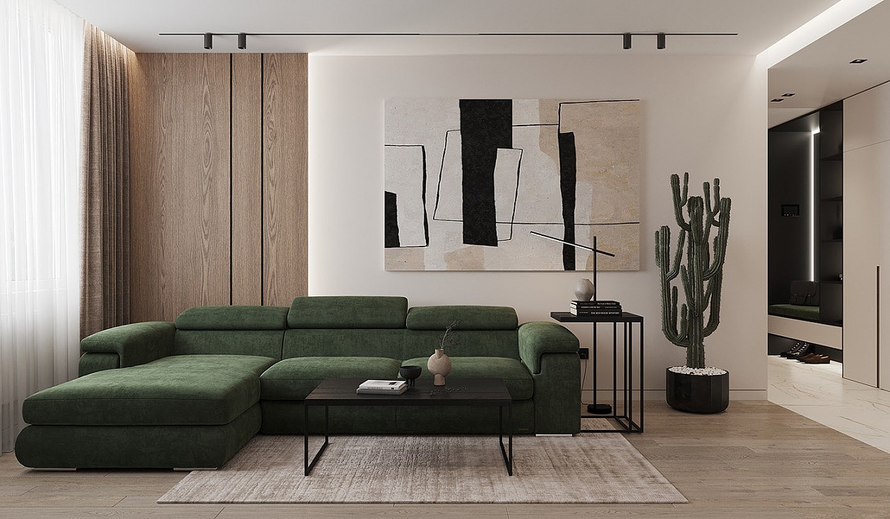 原木与绿色 让家中刮起春日般清新而温暖的风