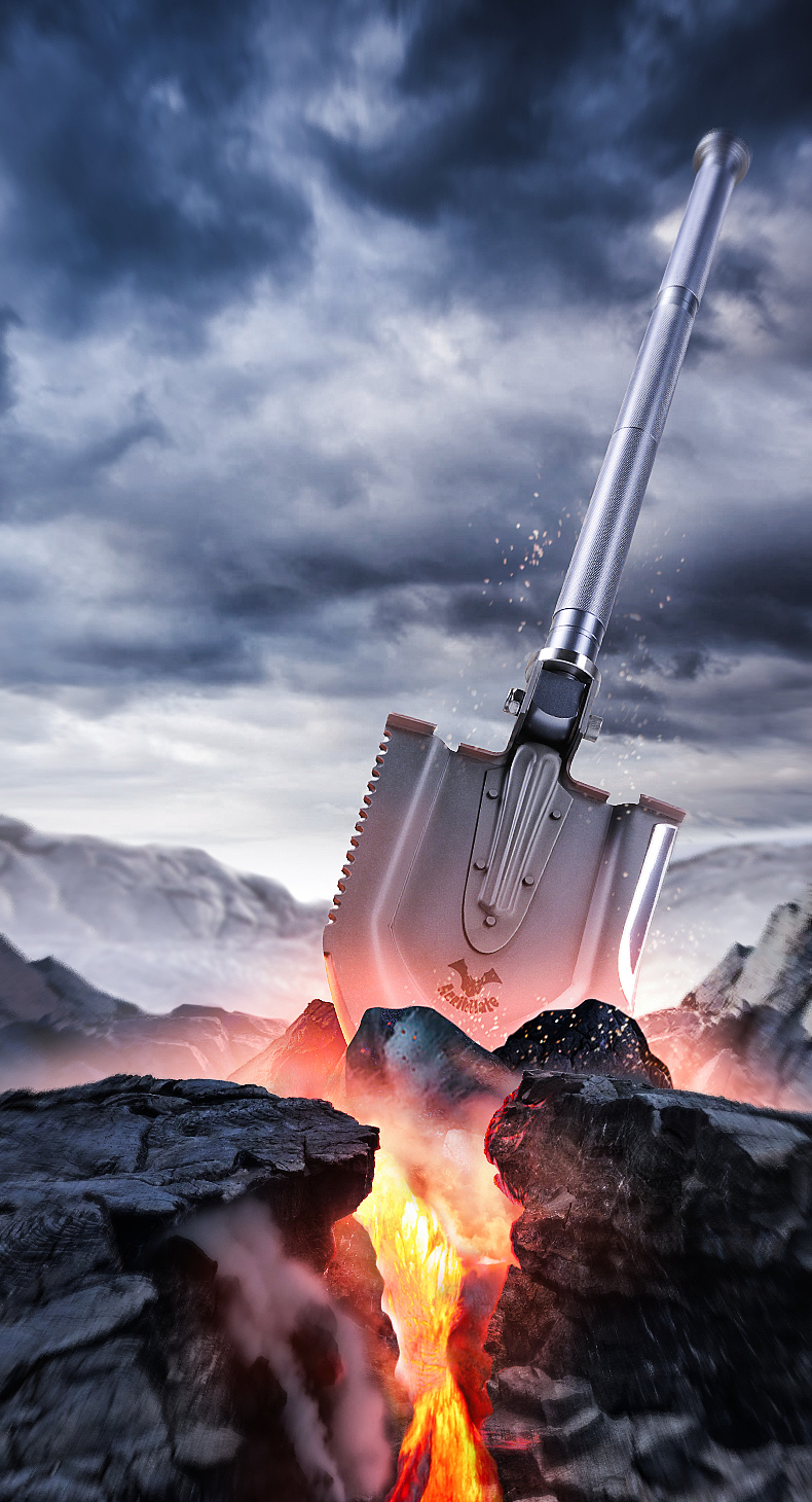 【第五份大作业】详情页KV制作——后期润色
同样运用前面学习的知识综合的去处理