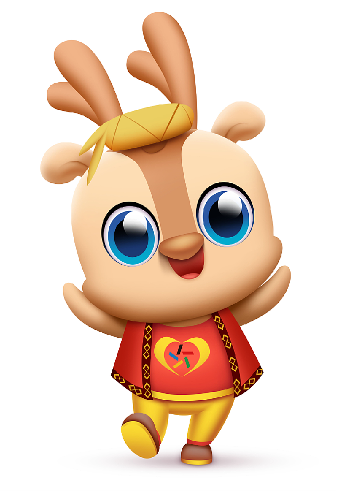 海南#体彩吉祥物坡鹿禄禄|平面|ip形象|z50769056_原创作品-站酷