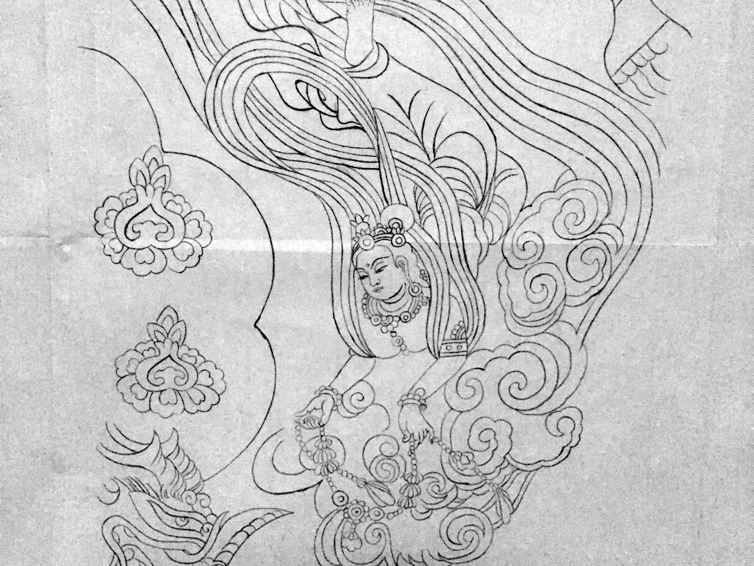 敦煌白描系列五