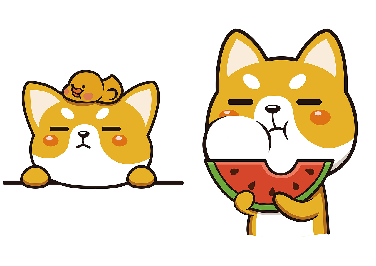 元气小柴表情包练习