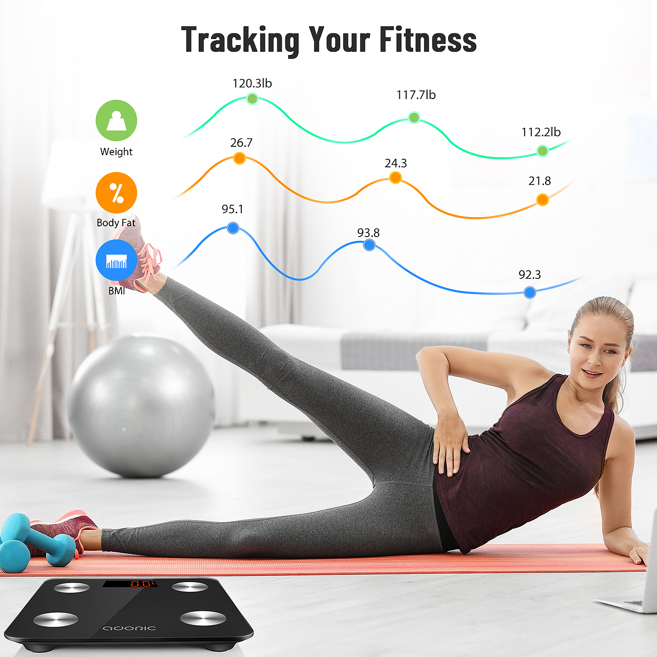 亚马逊-蓝牙脂肪秤