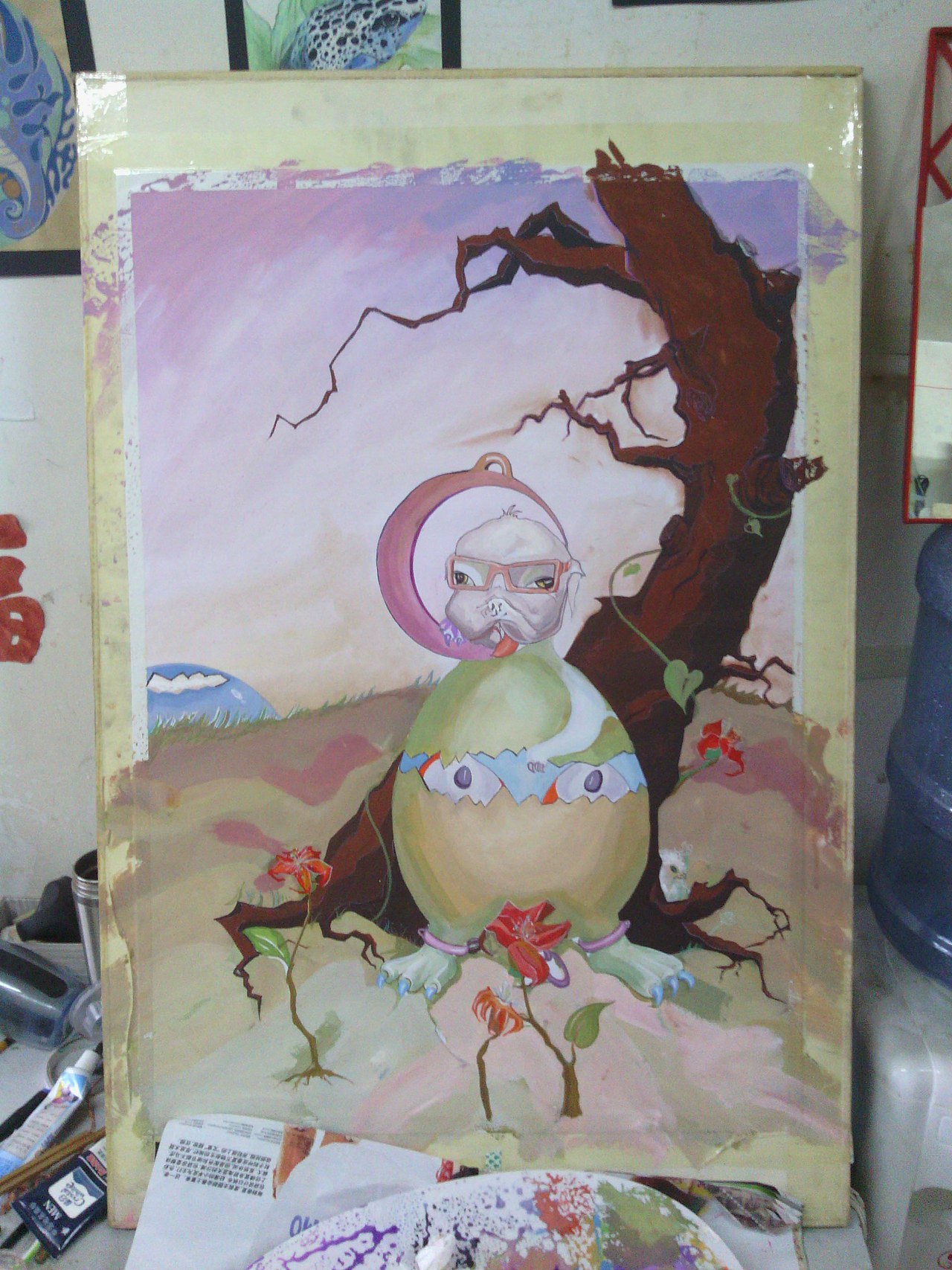 手绘插画设计（图ZMTgzNjg1NzI=） - 创作习作 - 站酷设计师oakess原创素材 - 站酷ZCOOL