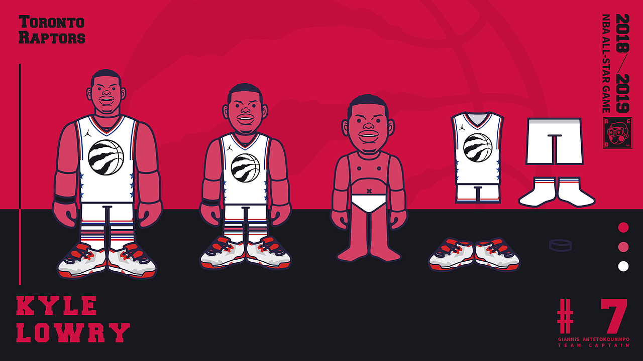 NBA ALL-STAR GAME 2019 大集合（图ZMTUxMjYyNjM2） - 创作习作 - 站酷设计师洪猙獰_原创素材 - 站酷ZCOOL