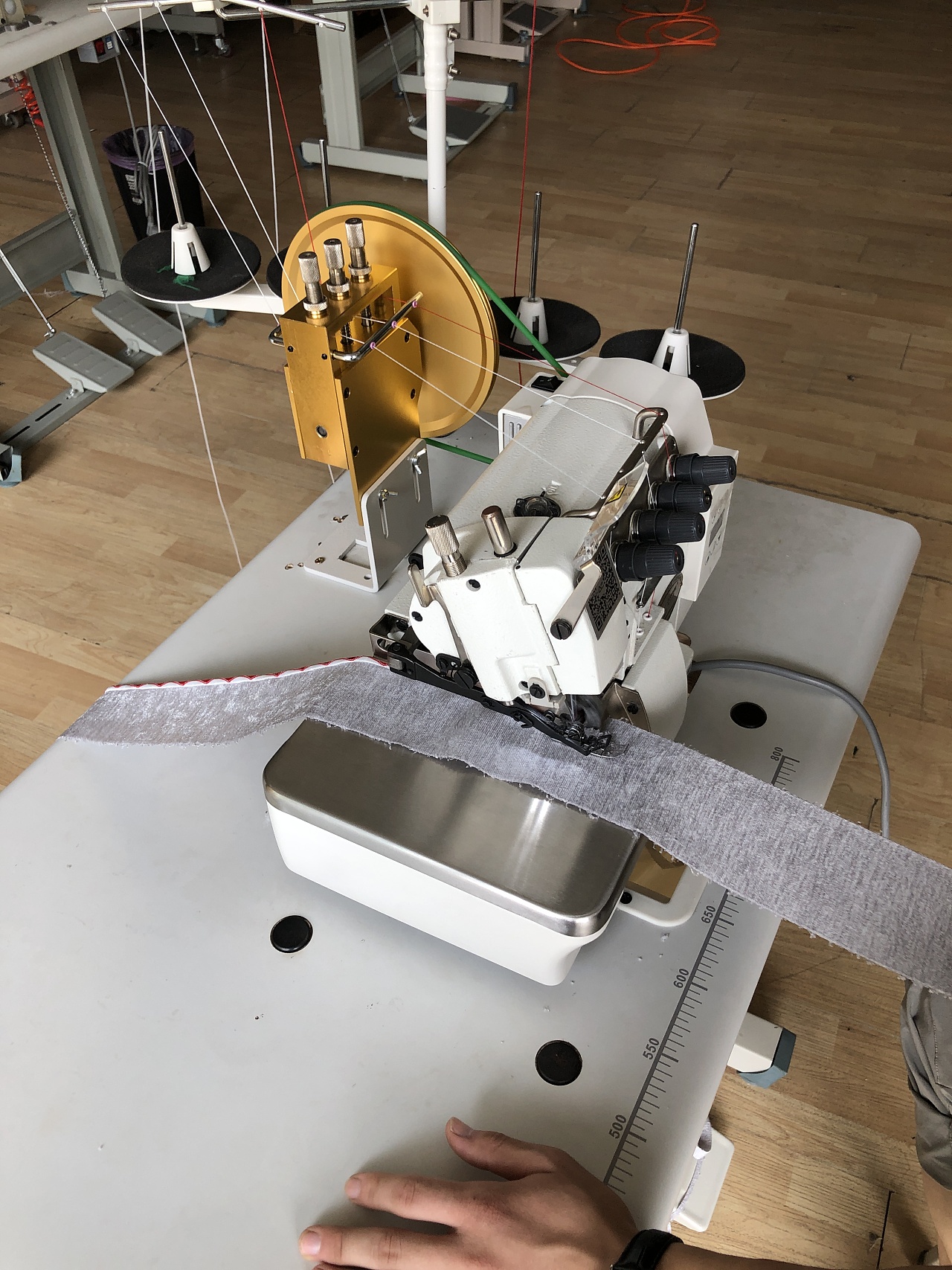 空调被花样锁边机, 床上用品花样锁边机 花样拷边机配件 拷克车花样