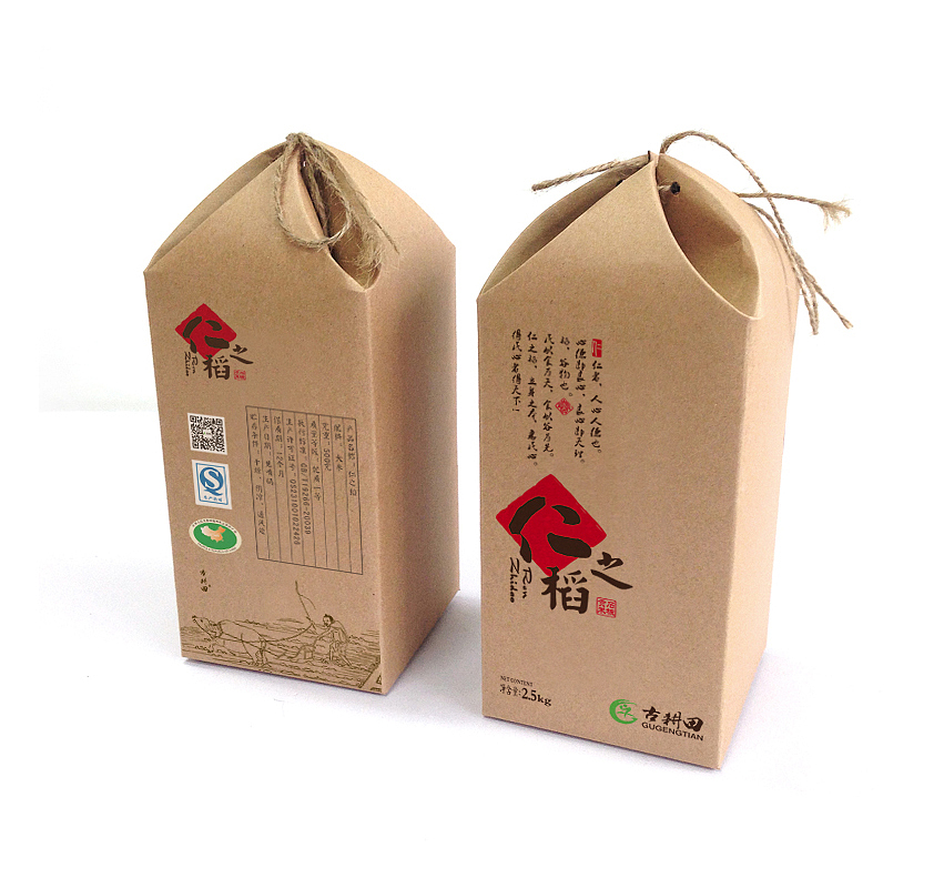 仁之稻 大米包装设计（图ZMzgwOTY4Njg=） - 包装 - 站酷设计师觉士品牌包装设计原创素材 - 站酷ZCOOL