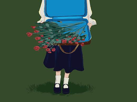 送花少女