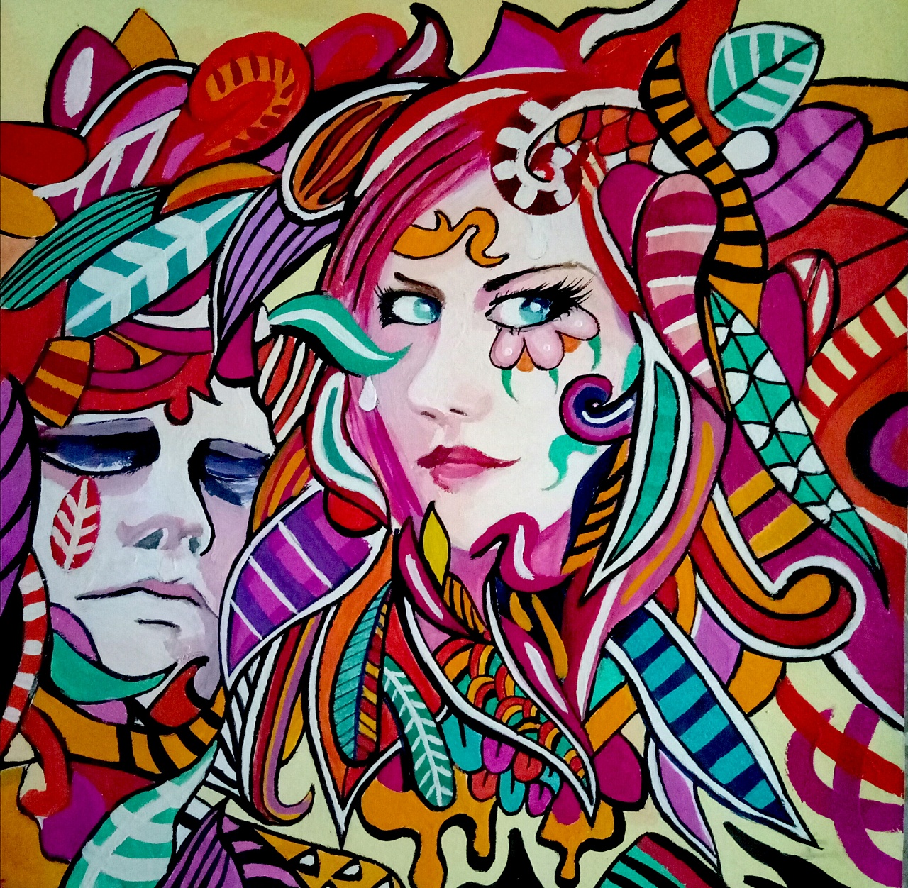 色构练习——hyde and anna