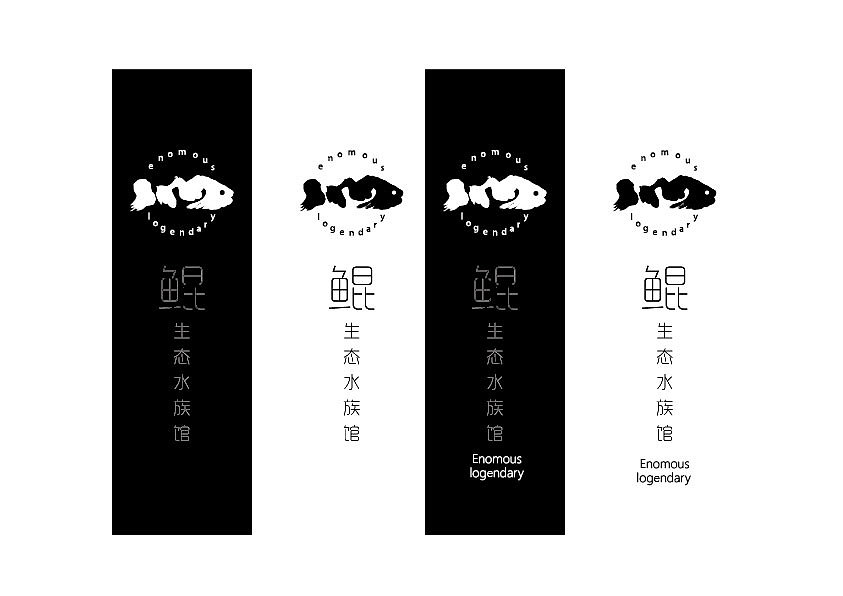 鲲 水族馆VI识别系统