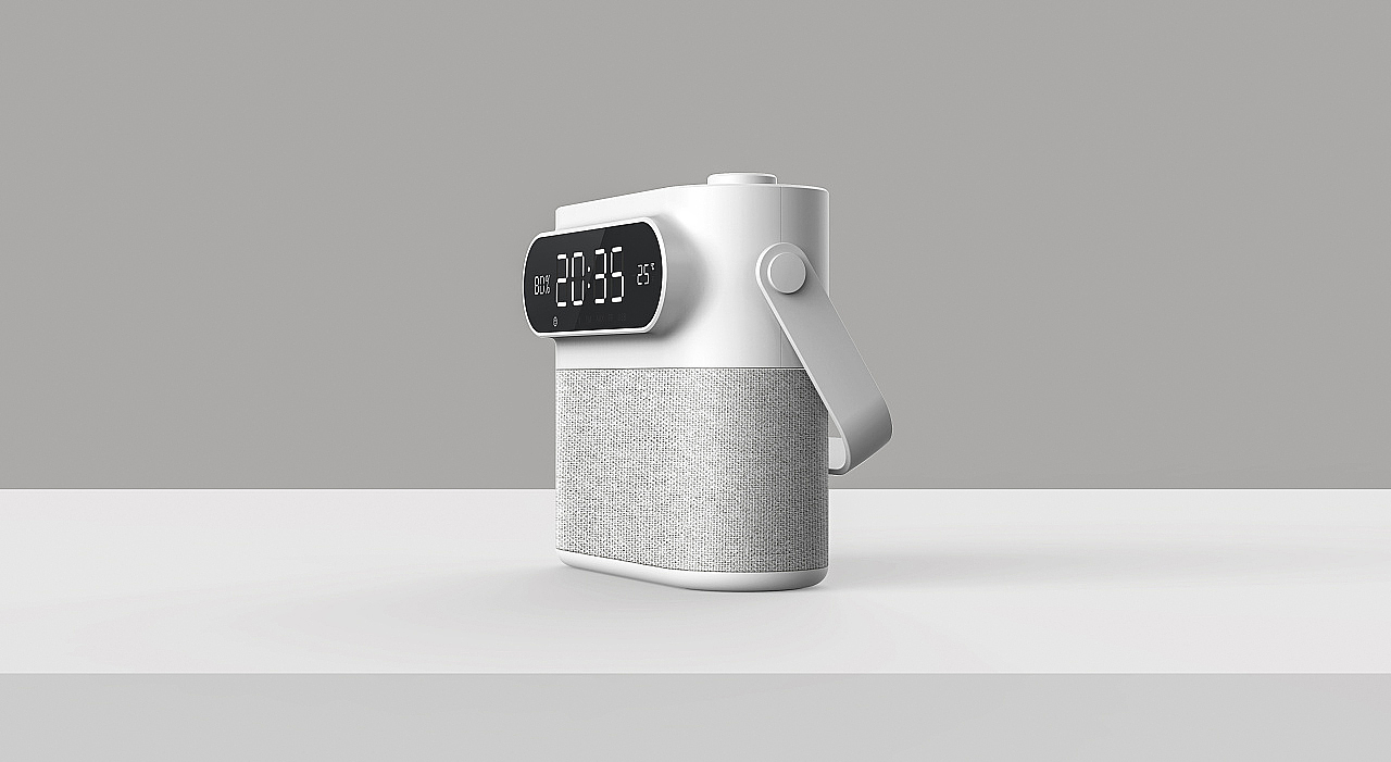 蓝牙音响建模图