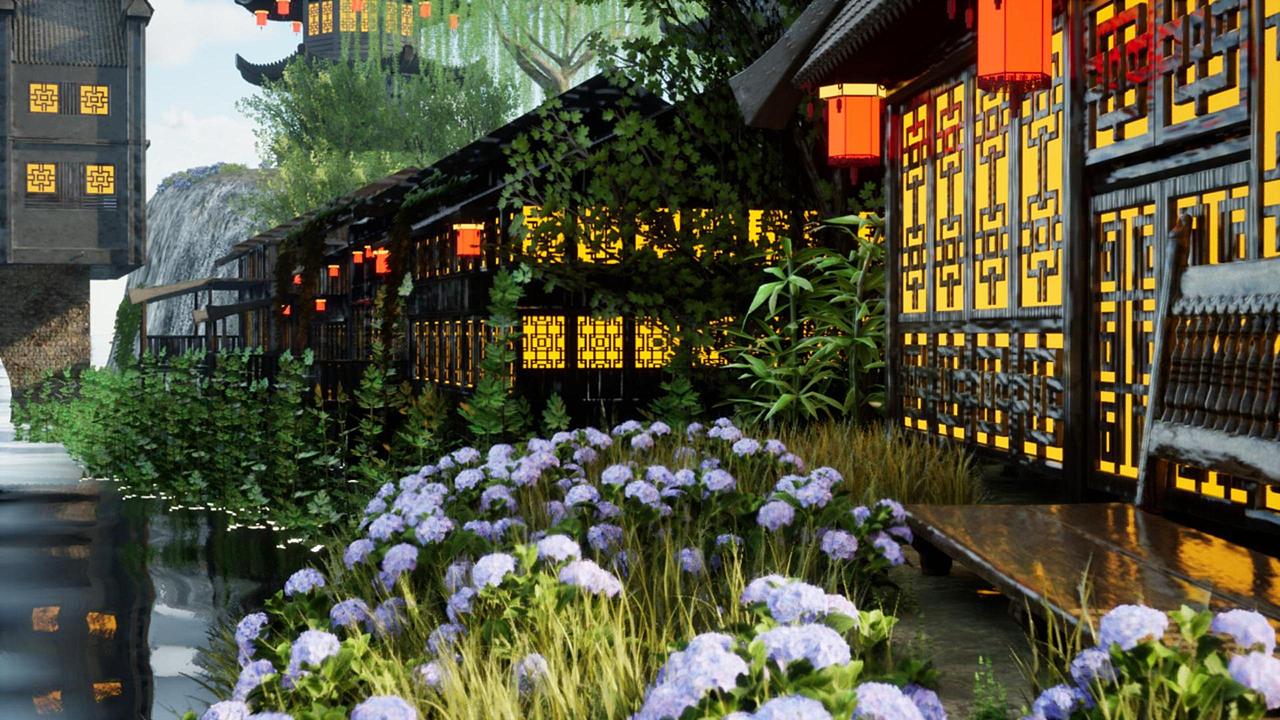 海岛小镇（图ZMzIxMzk0NjM2） - 场景 - 站酷设计师D丶Rose原创素材 - 站酷ZCOOL