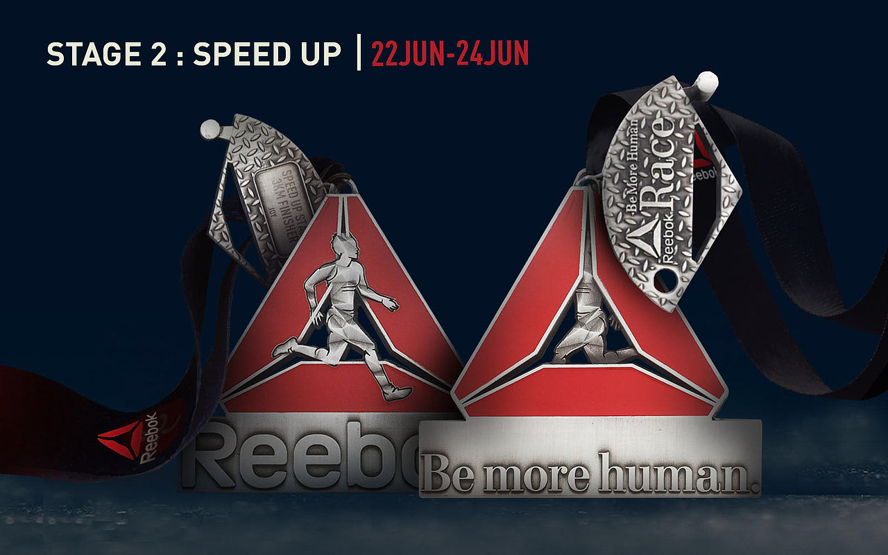 Reebok Be more human race 2018 锐步2018线上跑（图ZMjM5OTgyNTIw） - 生活用品 - 站酷设计师YouzhongZoey原创素材 - 站酷ZCOOL