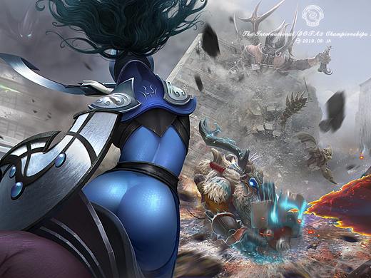 2019DOTA2国际邀请赛同人应援图～