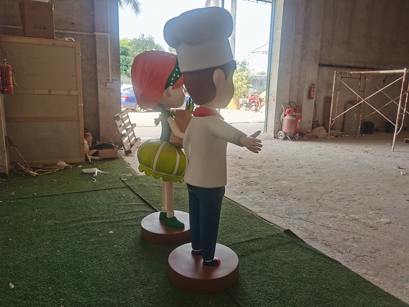 玻璃钢人偶卡通雕塑（图ZMzMxOTk0OTY4） - 雕塑 - 站酷设计师满天下艺术雕塑原创素材 - 站酷ZCOOL