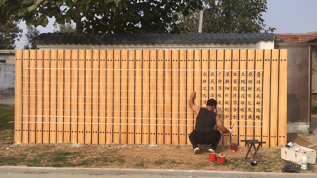 那些琐碎的墙绘作品