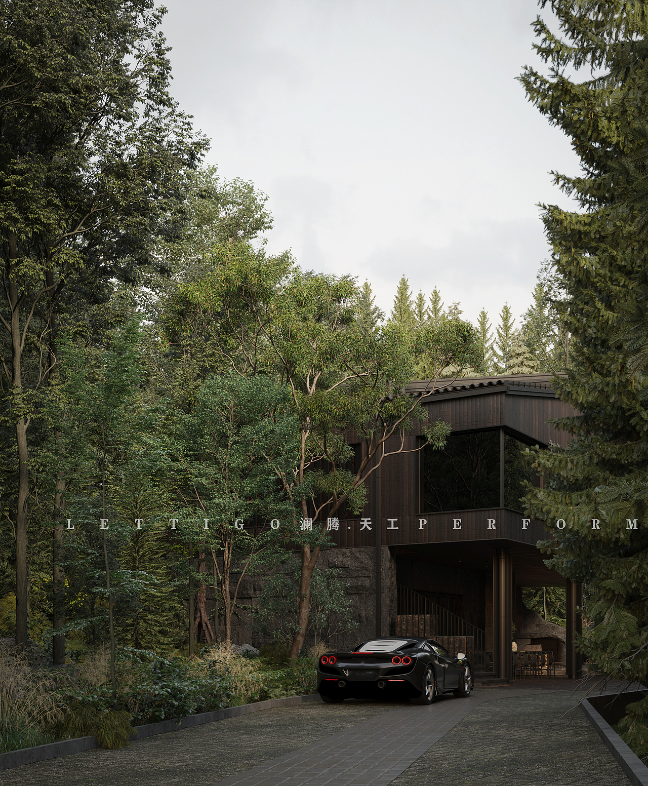 建筑/外立面效果图案例（图ZMzQ0ODA2NzI0） - 建筑设计 - 站酷设计师澜腾天工W原创素材 - 站酷ZCOOL