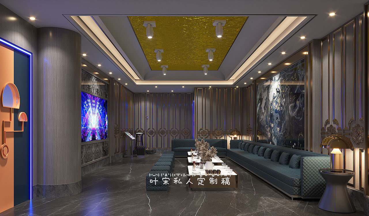 KTV设计案例丨缓解心情的好方法