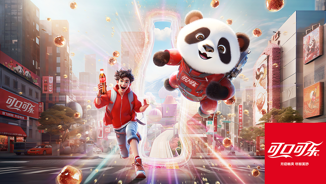 可口可乐 | 放飞时刻 空降快乐小分队!
