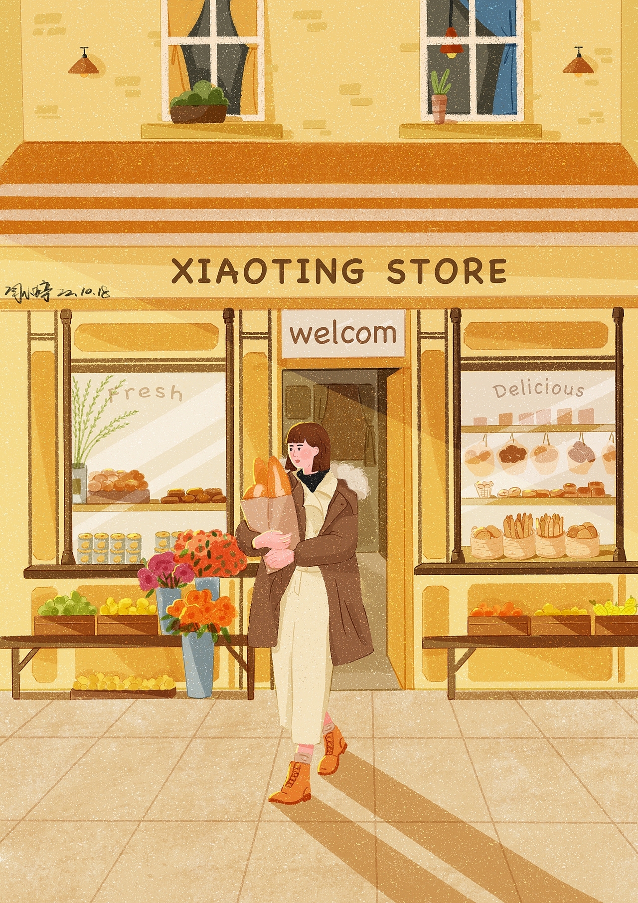 插画合集【三】（图ZMzE5Mzc1MTY4） - 创作习作 - 站酷设计师闫小婷原创素材 - 站酷ZCOOL