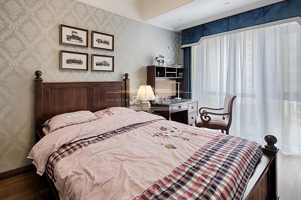 金科公园王府设计案例|简欧设计的浪漫舒适、轻奢典雅