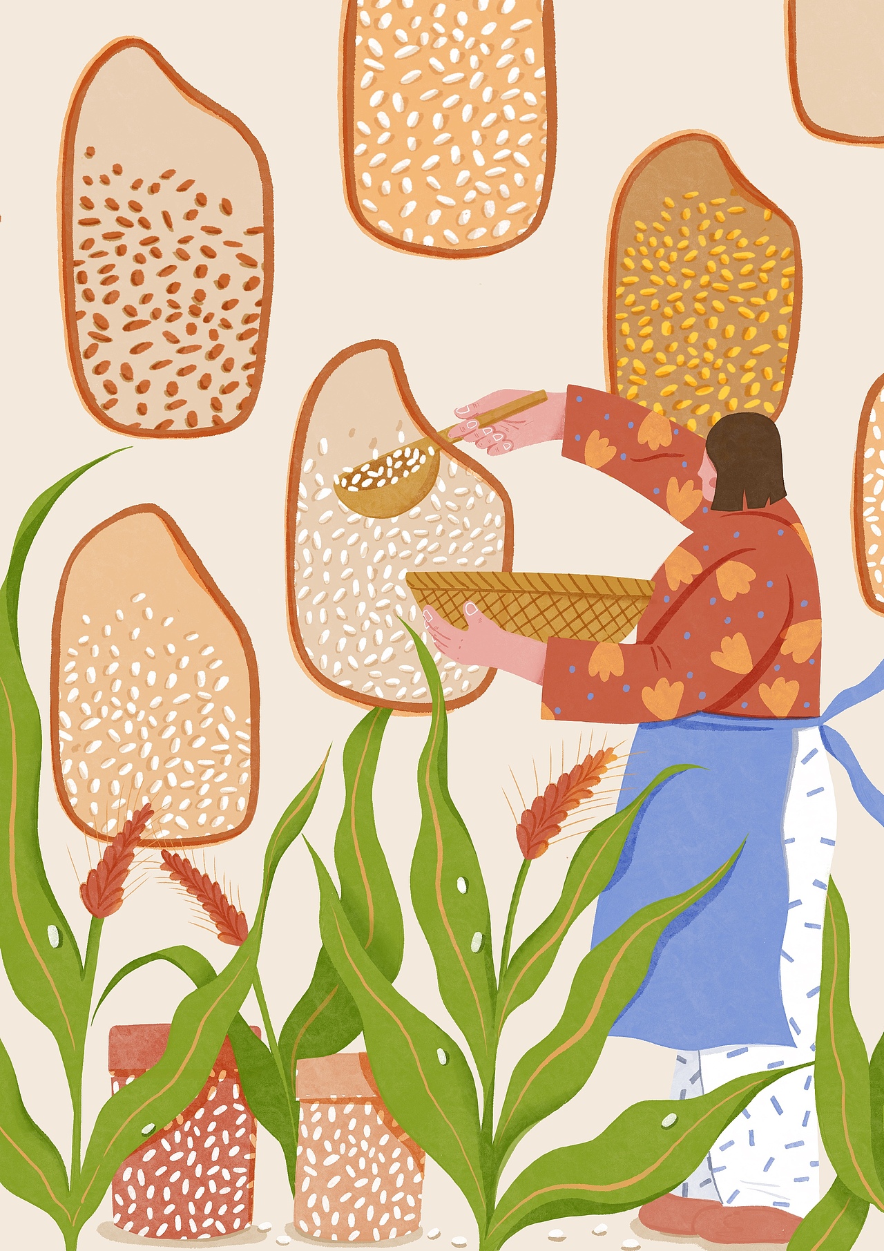 点米成画|插画|商业插画|宋小雪_原创作品-站酷(zcool)