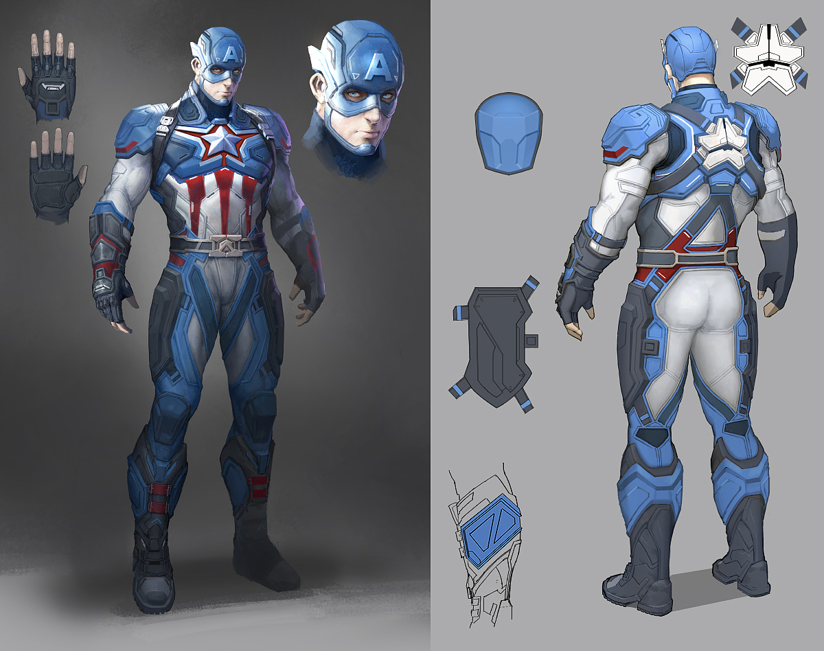 几年前参与的漫威IP项目图